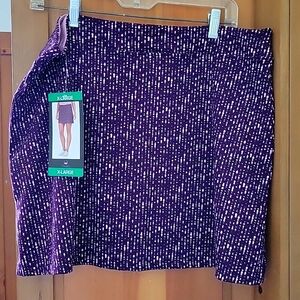 Tranquility Skort Skirt Sparkle Plum XL. Brand New